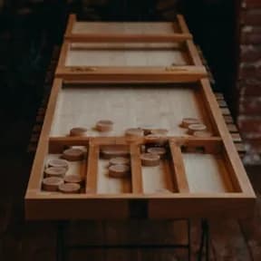 Игра - Голландский бильярд из дерева на подставке