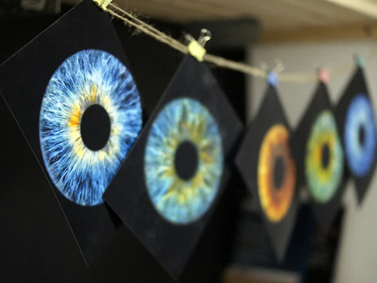 Снимки радужки глаза