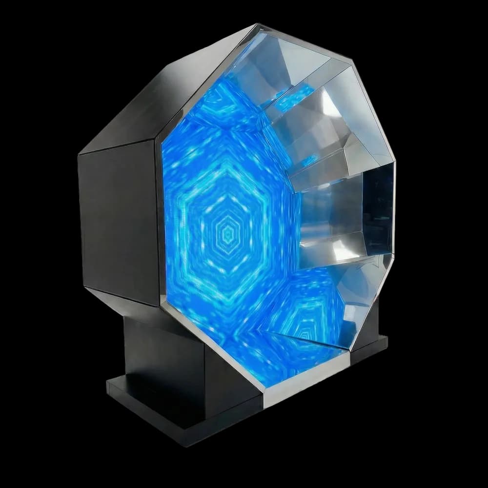 Оборудование гигантского калейдоскопа без фона