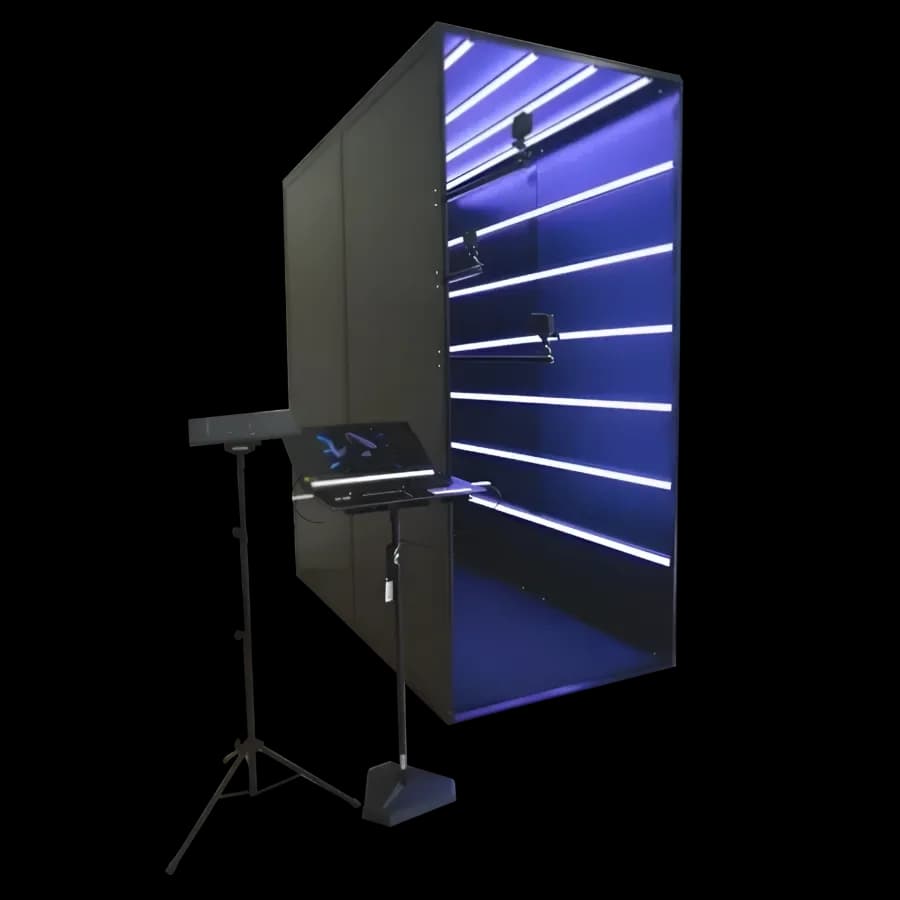 Комплект неонового туннеля: стойка управления и Light Room для фотозоны