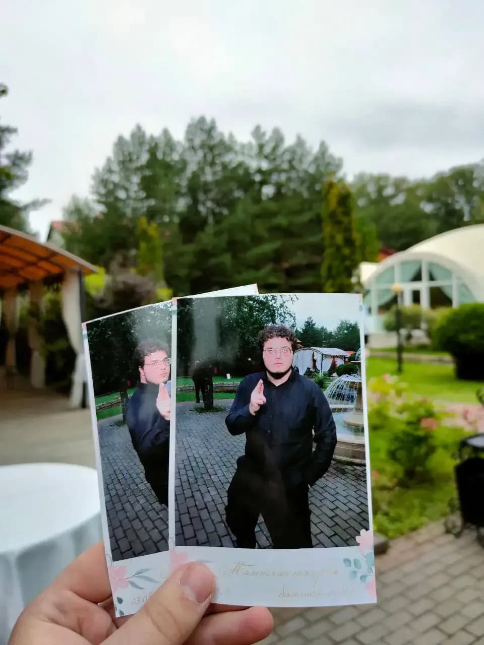 Пример готовой фотографии из фотозеркала